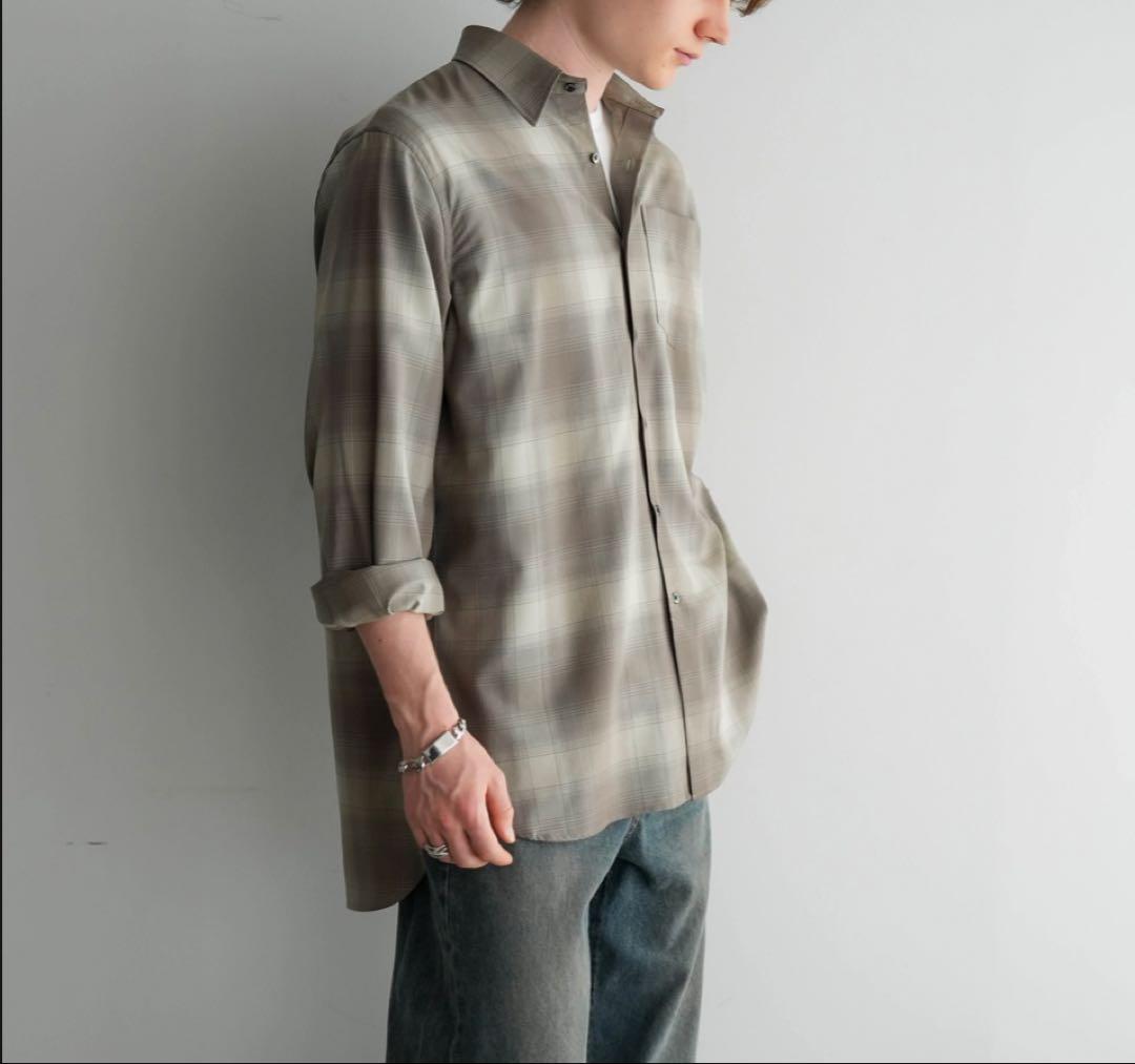 ア*ナ様 CTHY Super140 尾州ウールシャツ MB まとめ - メルカリ