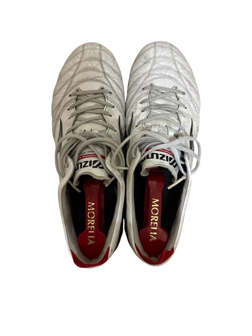 Mizuno Morelia スパイク ホワイト/ブラック/レッド Mizuno Morelia 2 JAPANホワイト/レッド/ブラック26cm - メルカリ