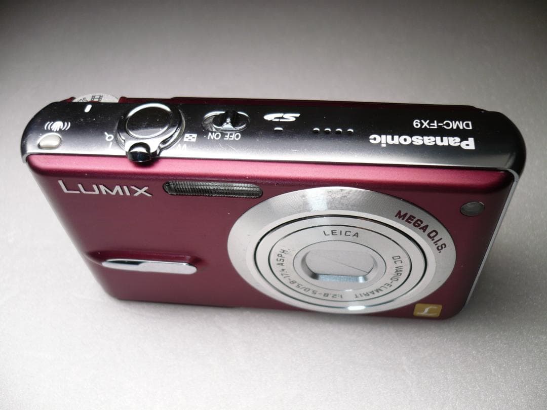 LUMIX☆DMC-FX9⭐️極美品⭕️安心の実働品☆レッド - メルカリ