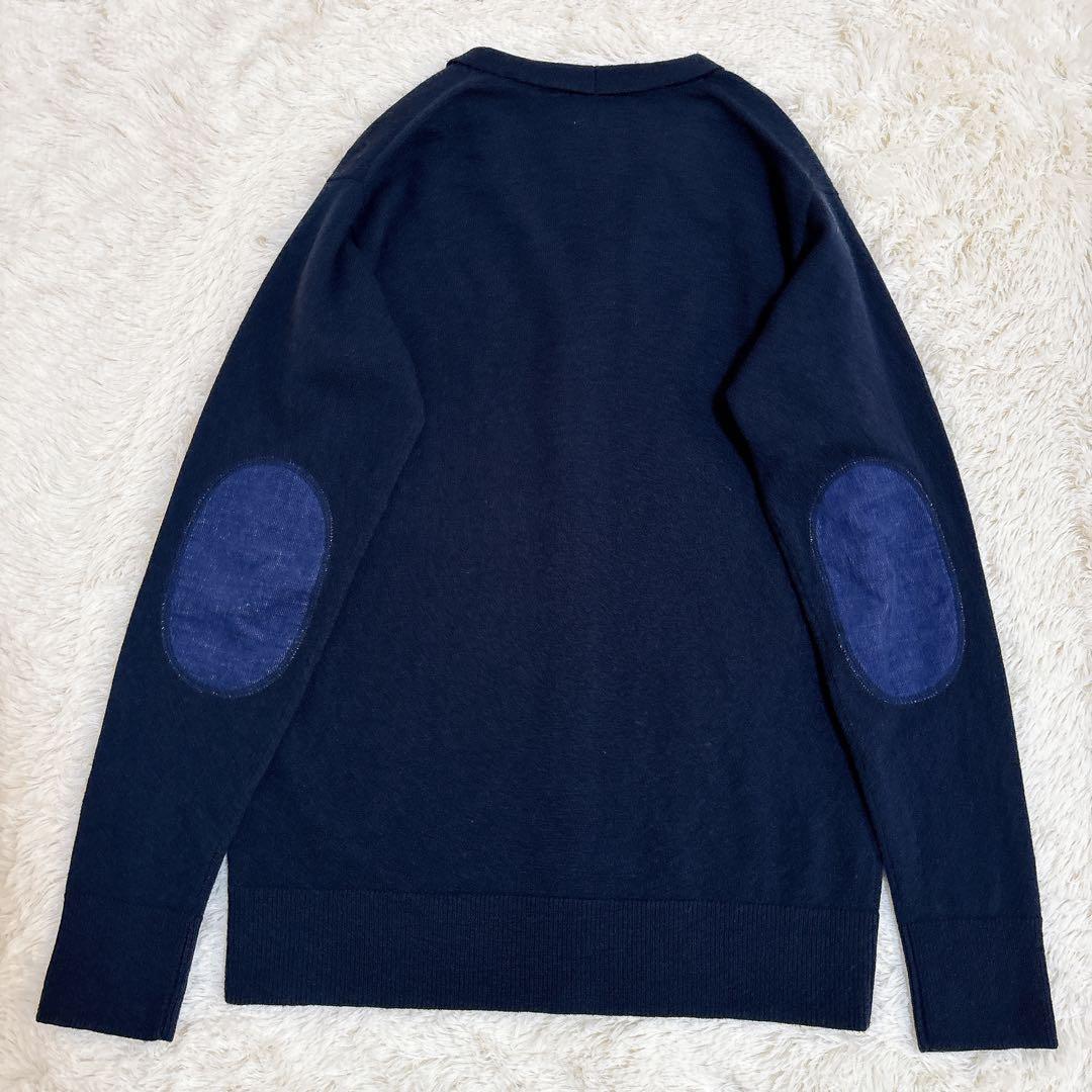 ロンハーマン 高級 カシミヤ100% カーディガン エルボーパッチ - メルカリ