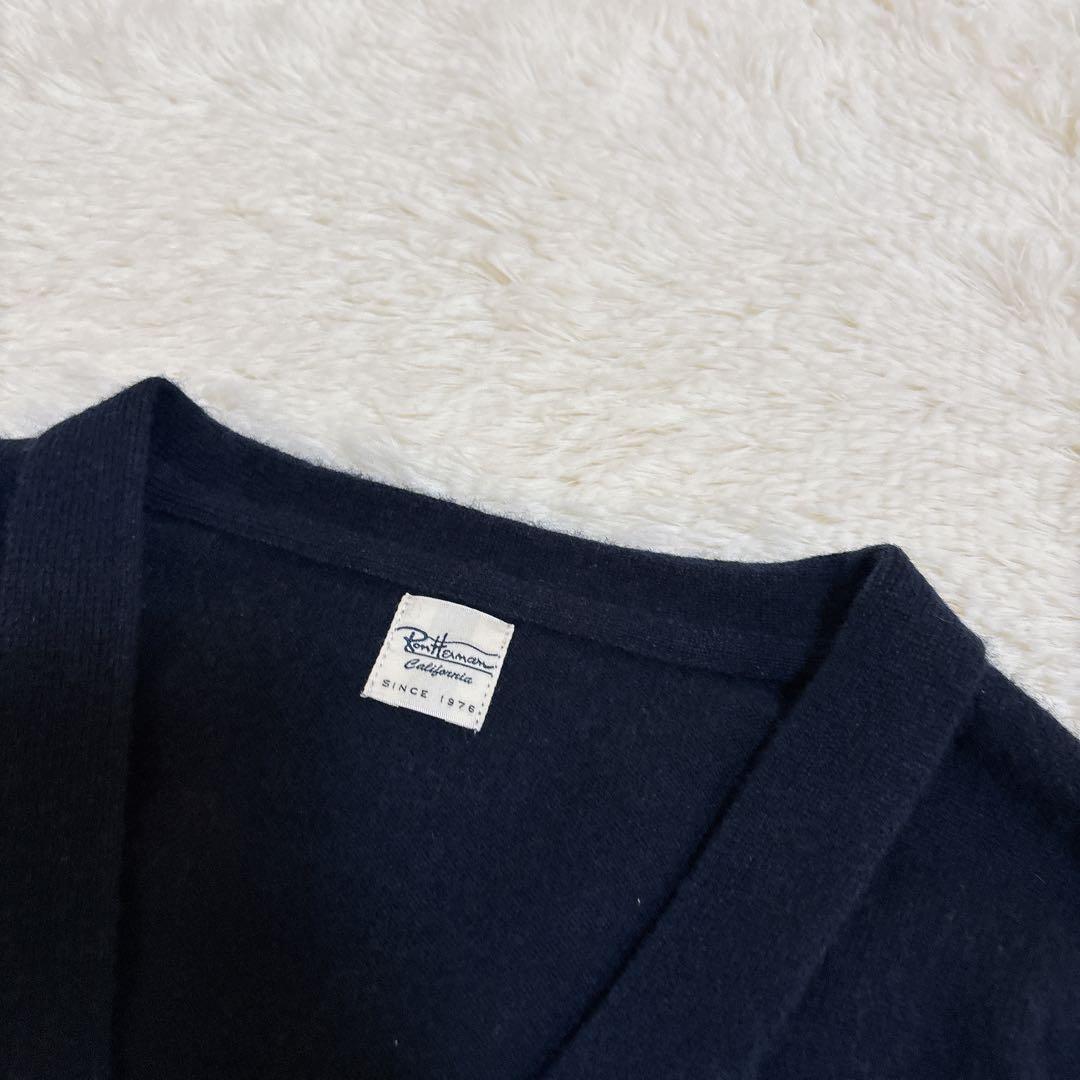 ロンハーマン 高級 カシミヤ100% カーディガン エルボーパッチ - メルカリ