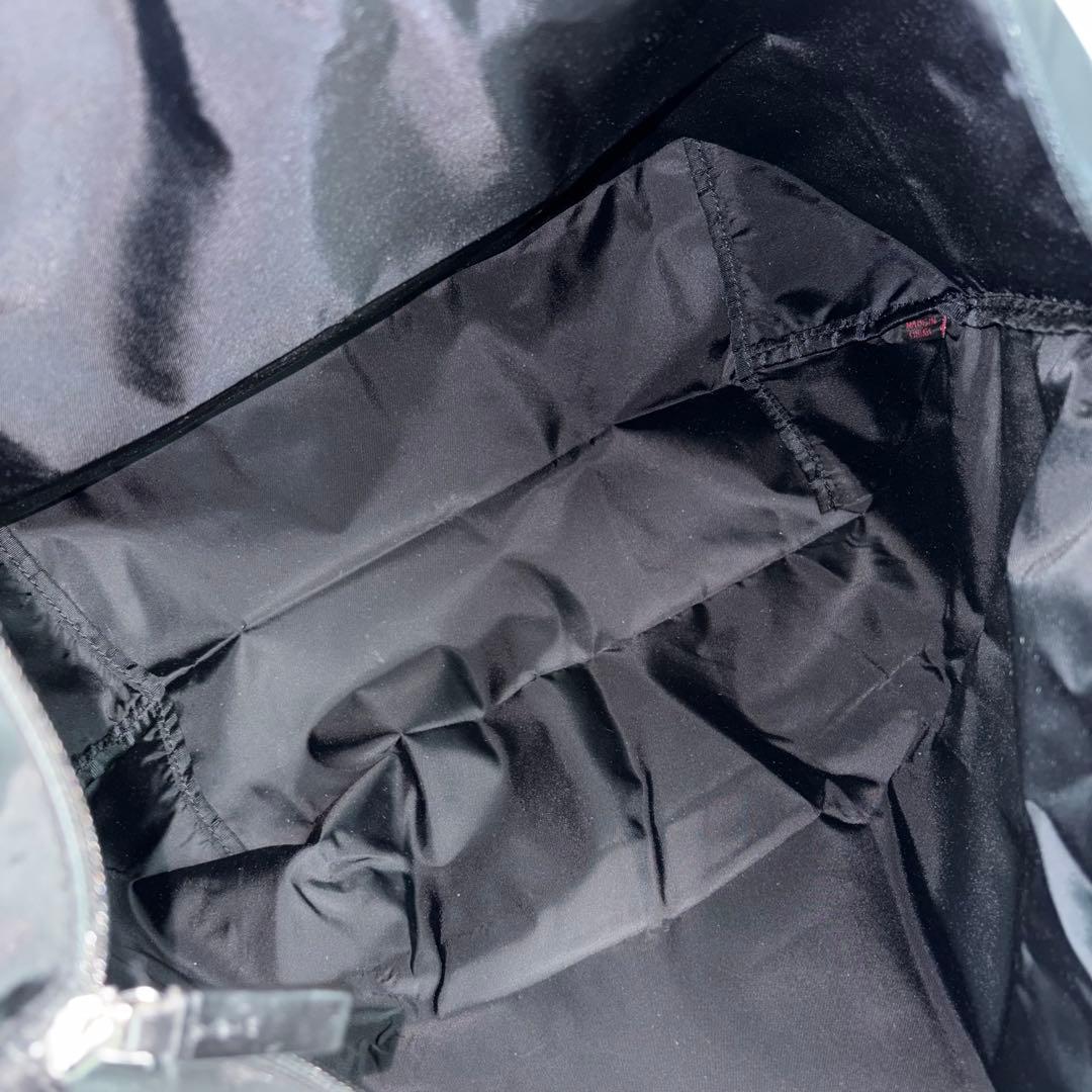 TUMI ジャストインケース トートバッグ ロゴ 肩掛け A4可 ポーチ付 黒