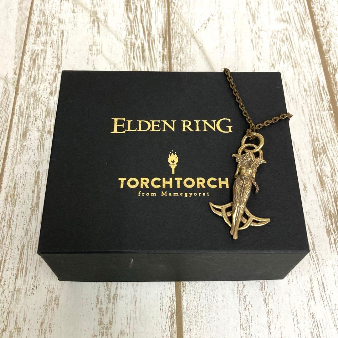 nm-820) エルデンリング × トーチトーチ 黄金樹の恩寵 ネックレス