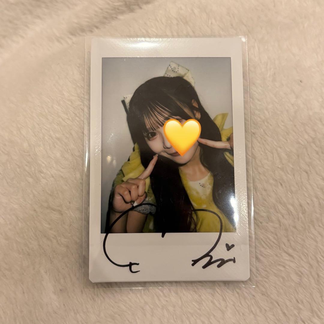 古澤里紗 CUTIE STREET ふーりー チェキ 直筆サイン入り - メルカリ