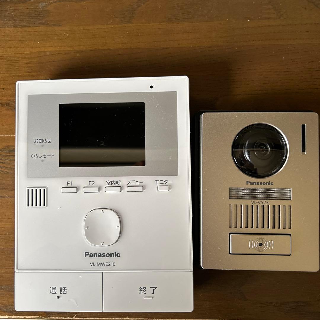 Panasonic テレビドアホン VL-SWE210KLA - メルカリ