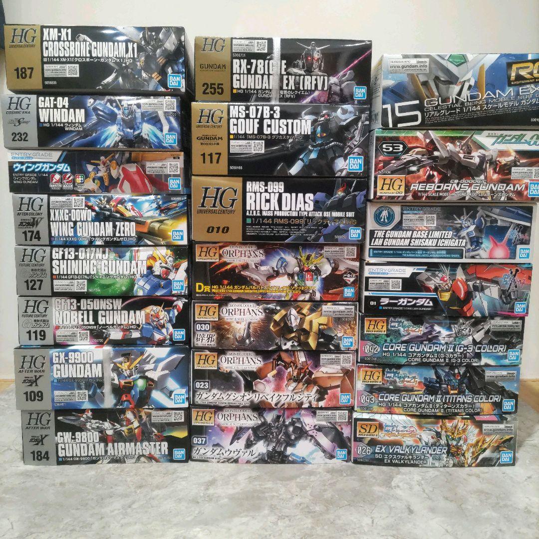 ガンプラまとめ売り 定価以下 新品未組立 HG EG RG - メルカリ