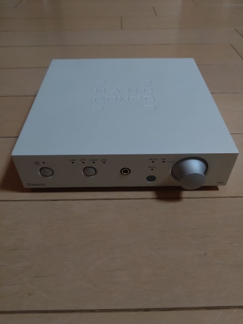 アンプ NANO-UA1 Olasonic、USB入力で96kHz/24bitに対応する小型プリメインアンプ「NANO