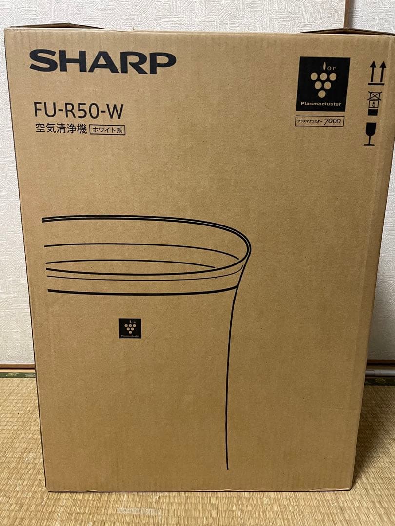 2025年製　空気清浄機SHARP FU-R50-W FU-R50 | 空気清浄機：シャープ