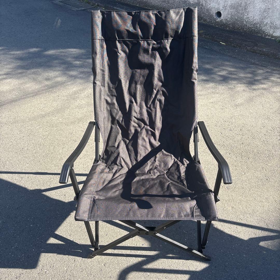 アディロンダック キャンパーズチェア 黒ブラック 収束型 穴あきなし 2