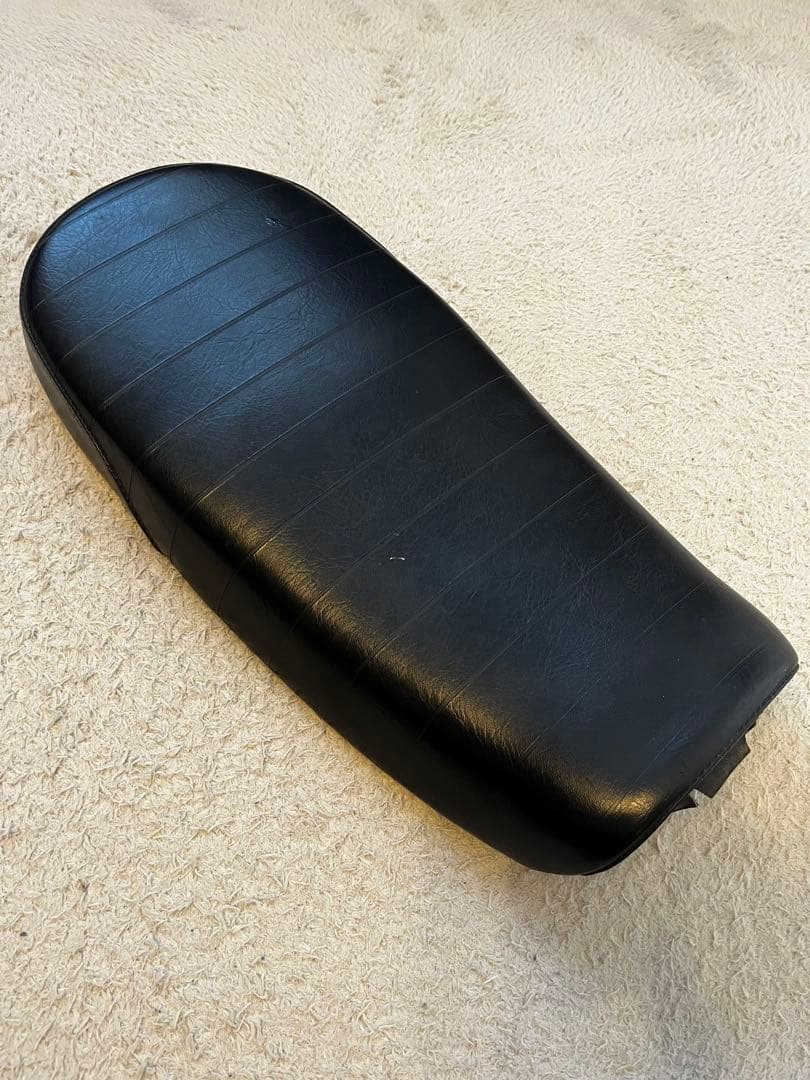 SR400 セミダブル 社外シート チャックボックス製SR400 シート 社外 中古 バイク 部品 激レア