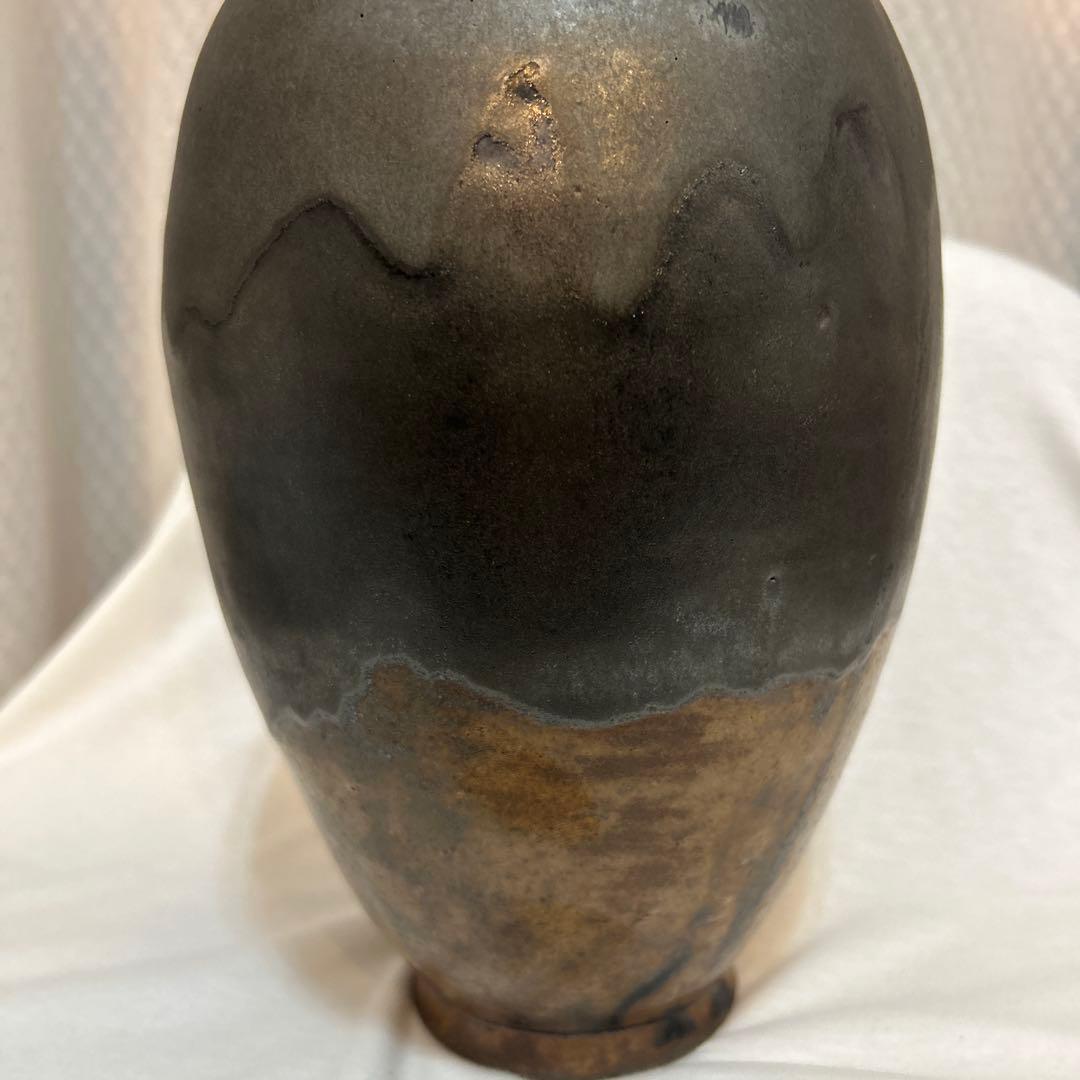 斎藤修 益子焼 日本工芸会正会員 花瓶 壺 - メルカリ