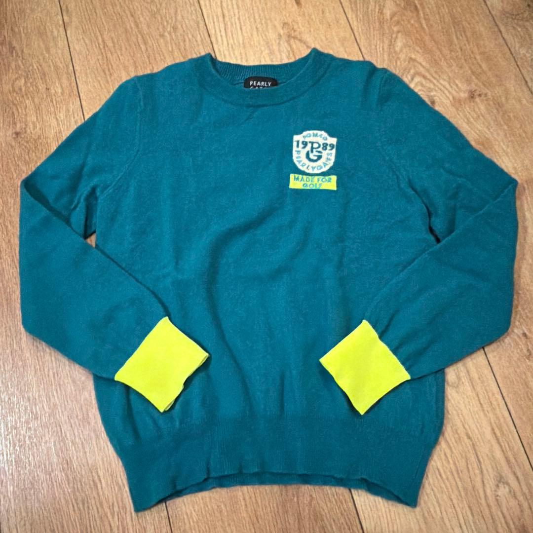PEARLY GATES ターコイズ セーター サイズ0