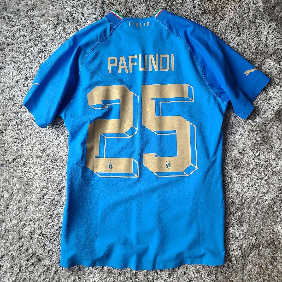 実使用/支給品 シモーネ・パフンディ イタリア代表 実使用/支給品 2022 イタリア代表 25番 シモーネ・パフンディ