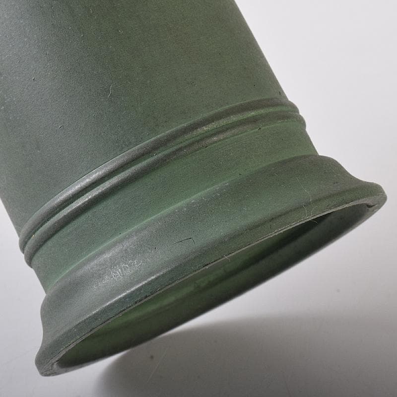 高岡銅器 鋳物師 大野芳光作 唐銅 経筒花入 共箱 M R8710 - メルカリ