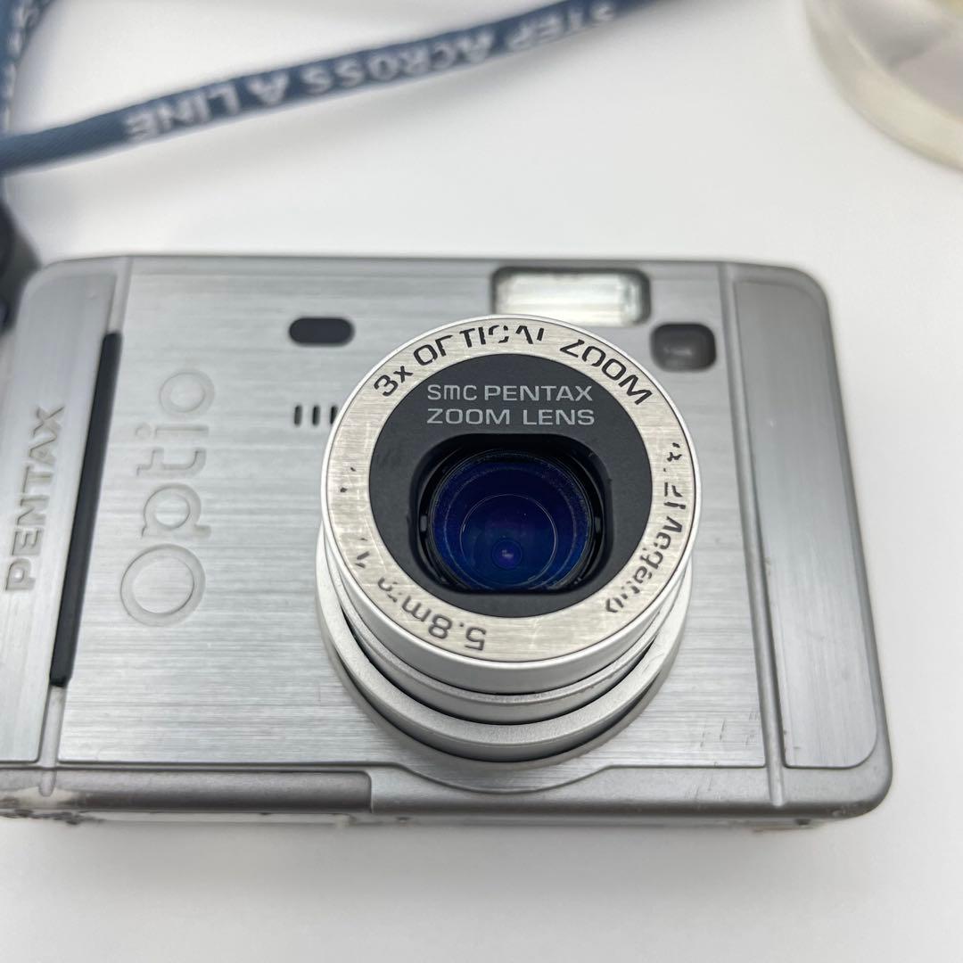スマホ転送OK✨PENTAX Optio S30✨動作確認済 単三電池 可愛い