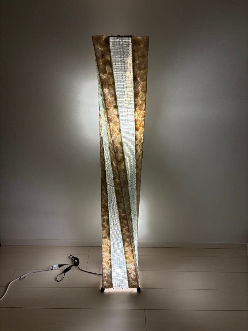 くらら【希少品】インテリア　ライト　フロアスタンド　照明　家具 LED フロアライト フロアランプ 間接照明 スタンドライト フロア