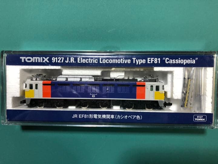 Nゲージ Tomix 9127 EF81 カシオペア色 トミックス - メルカリ