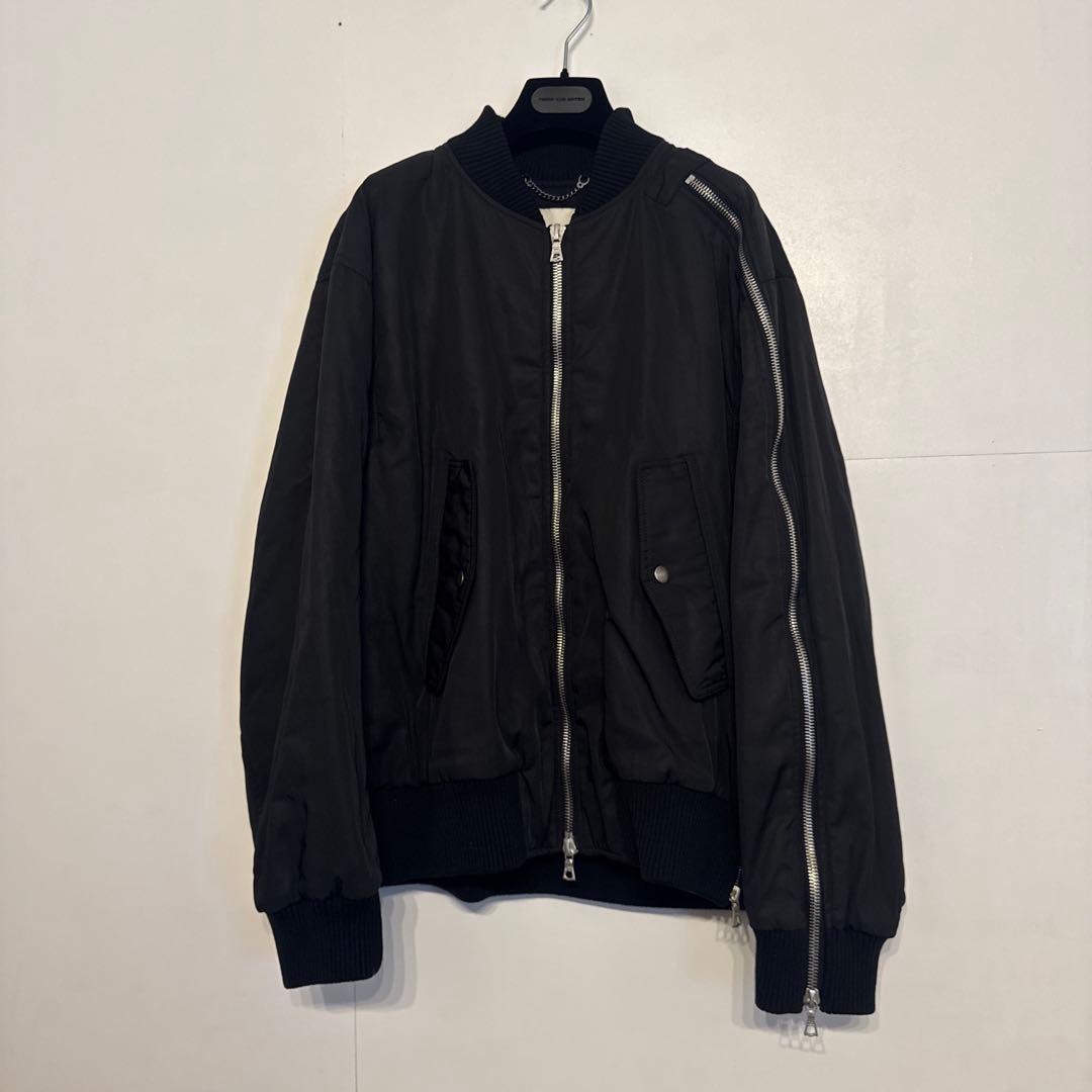 dries van noten ジップ ボンバージャケット M - メルカリ