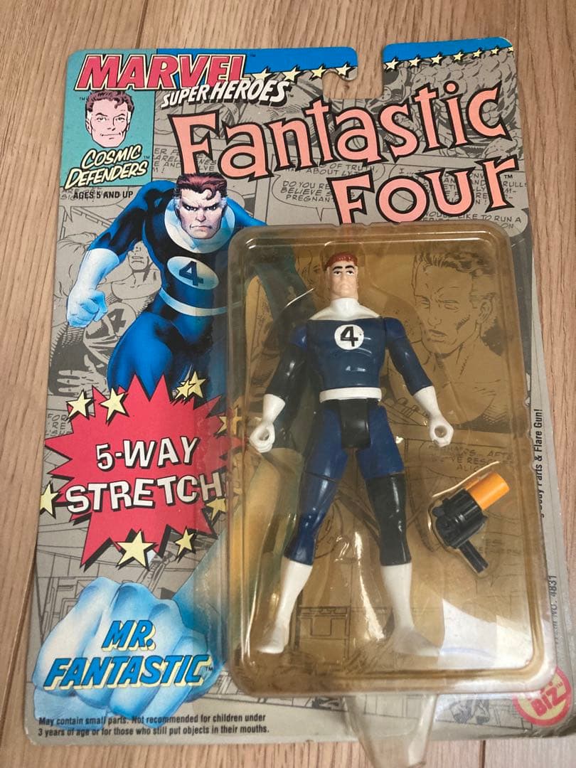 マーベル スーパーヒーローズ ファンタスティック4 4体　1990 toybiz