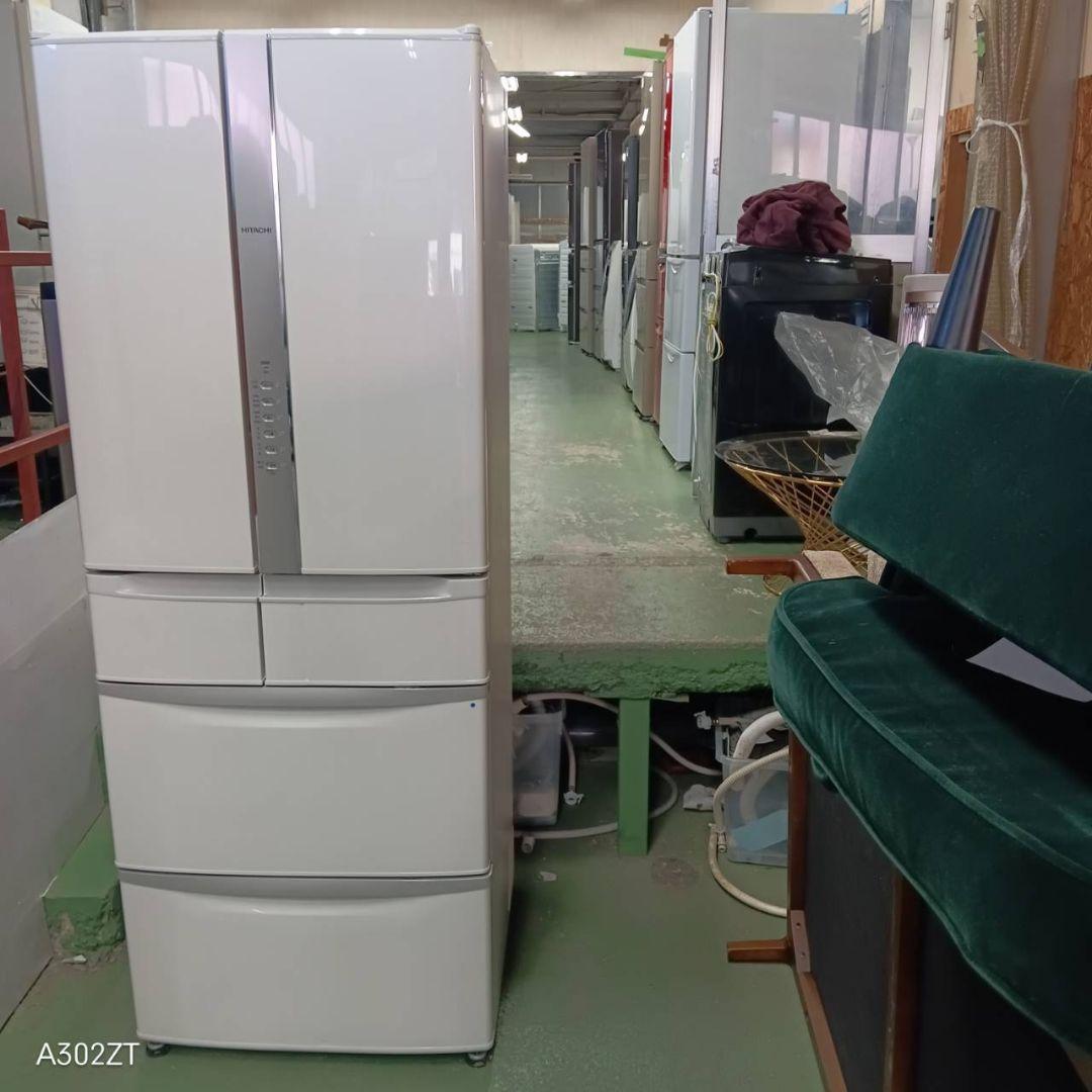 452 送料設置無料 日立 自動製氷機能付き大型冷蔵庫 475L