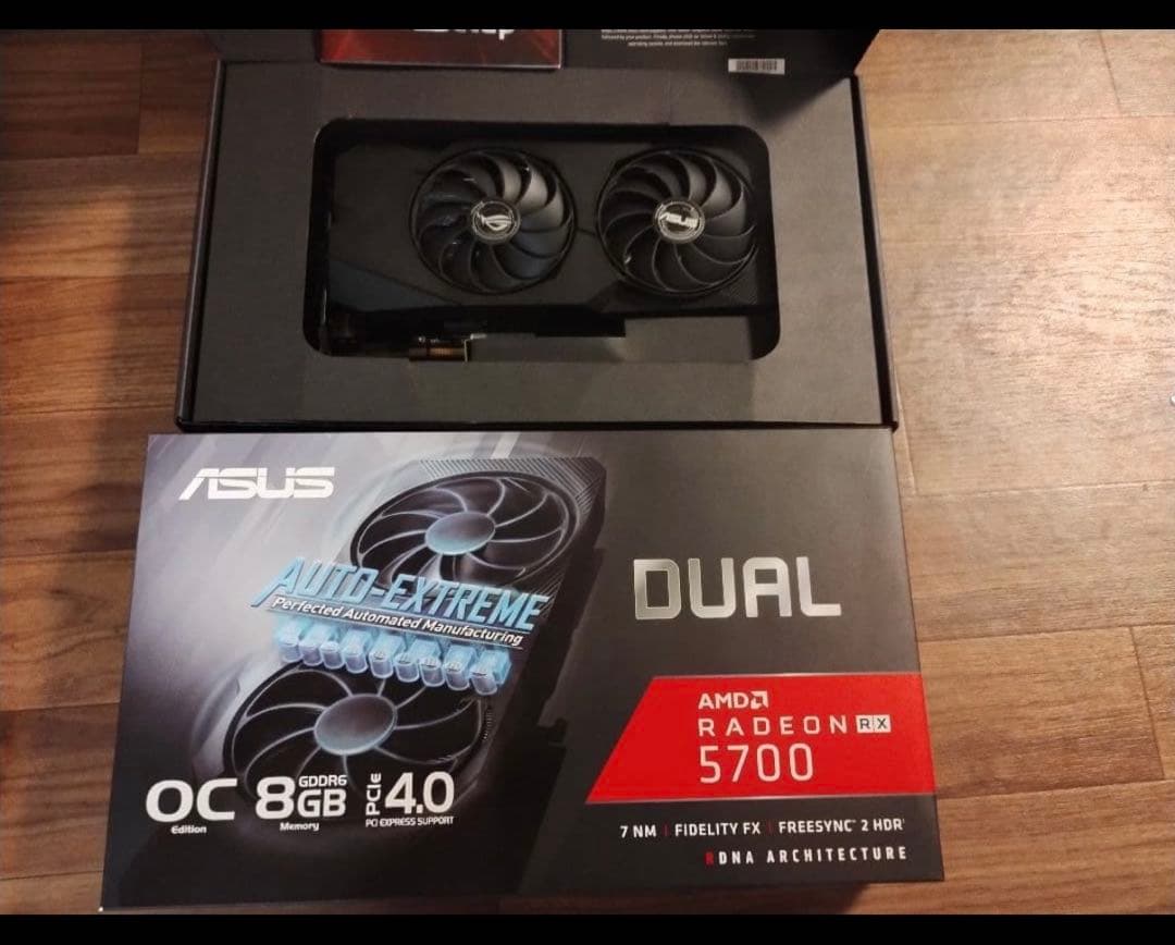 ASUS Radeon RX 5700 OC 8GB グラフィックボード - メルカリ