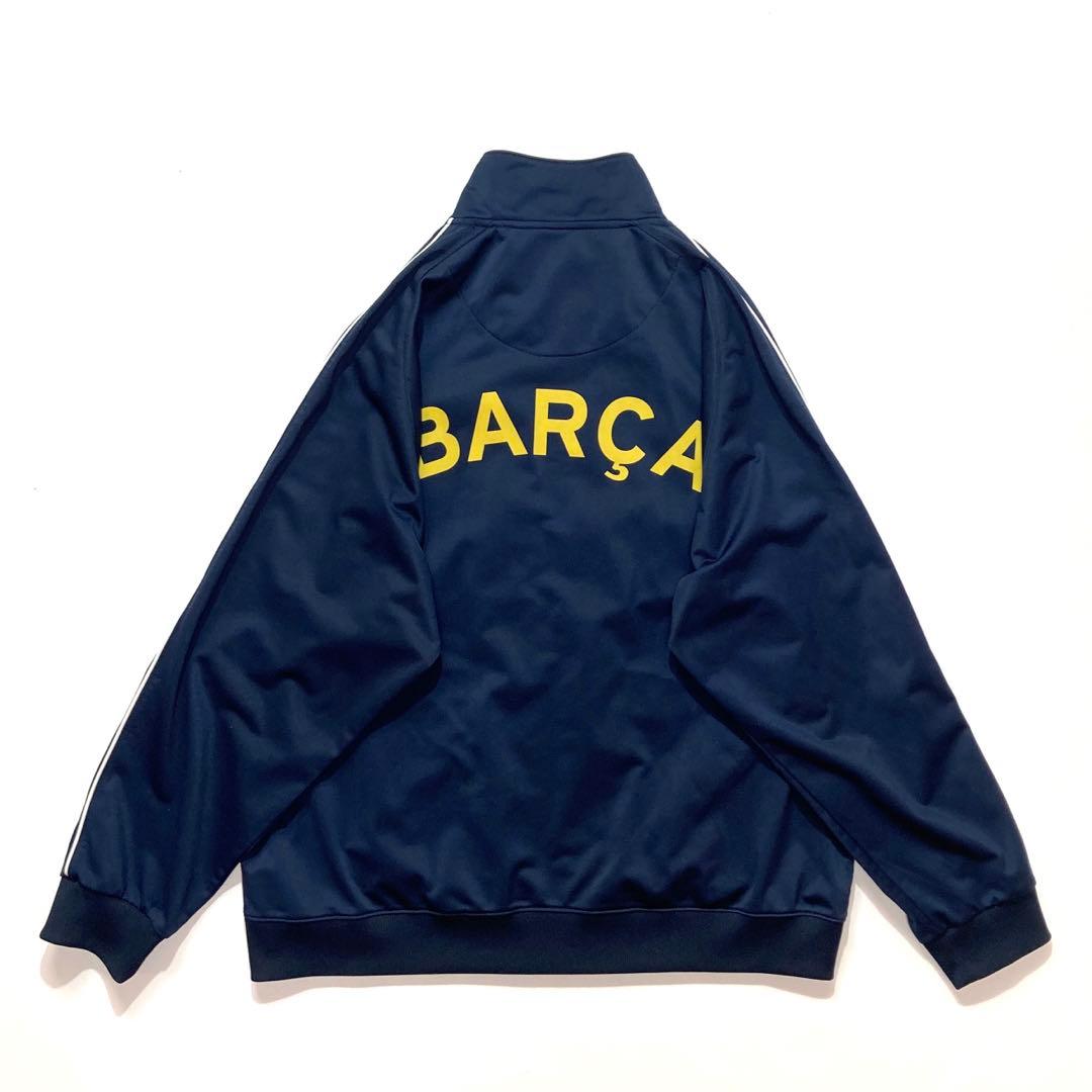 FCB FCバルセロナ ジャージ XL 紺 えんじ 黄色 - メルカリ