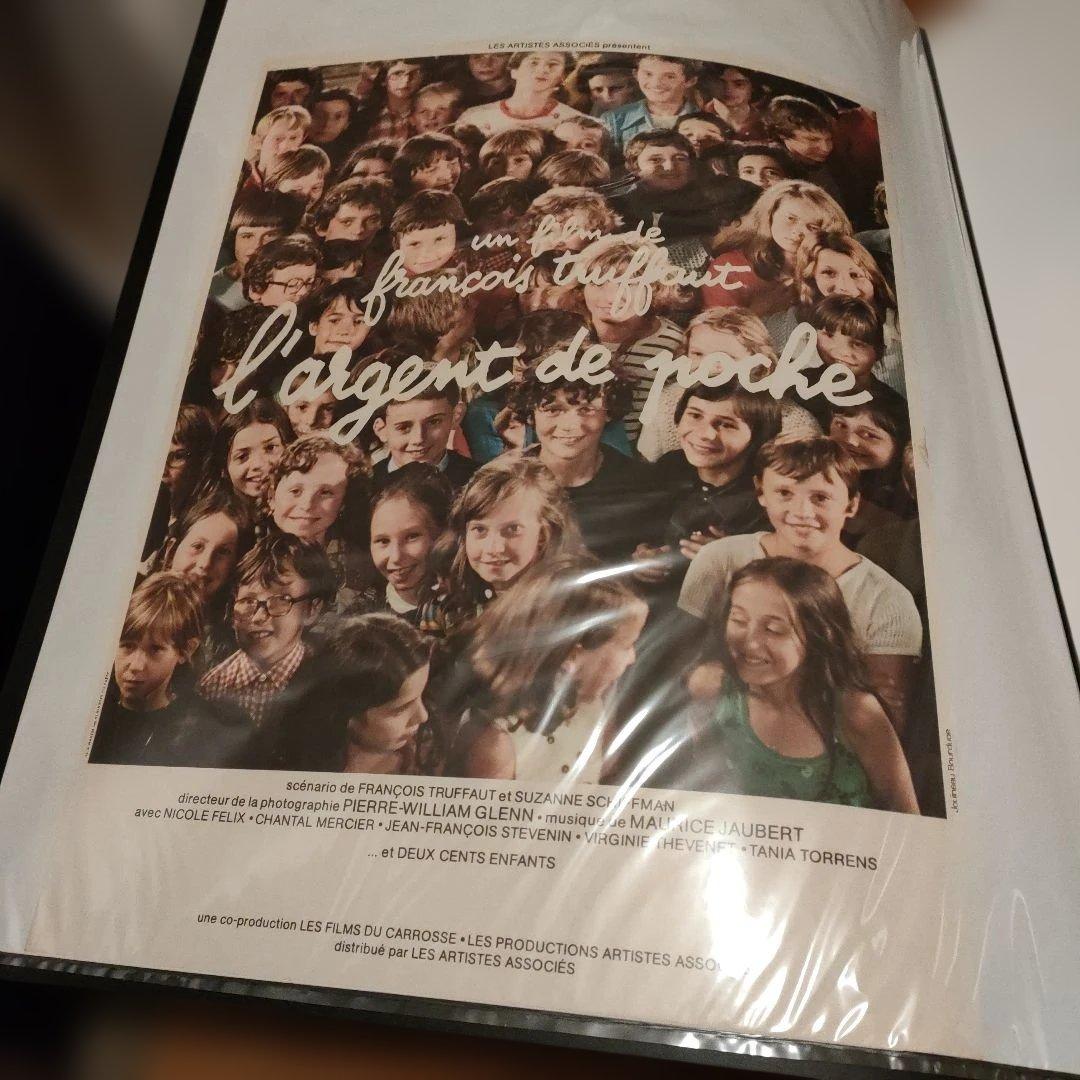 トリュフォーの思春期 フランス版小盤　映画ポスター 映画]トリュフォーの思春期を映画館で上映しよう！ | ドリパス