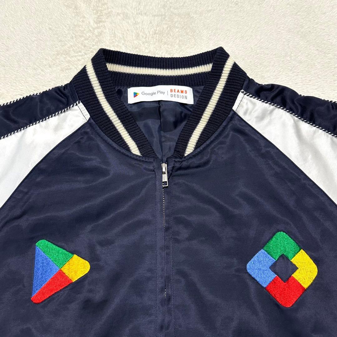 Google Play BEAMS DESIGN オリジナルスカジャン L - メルカリ