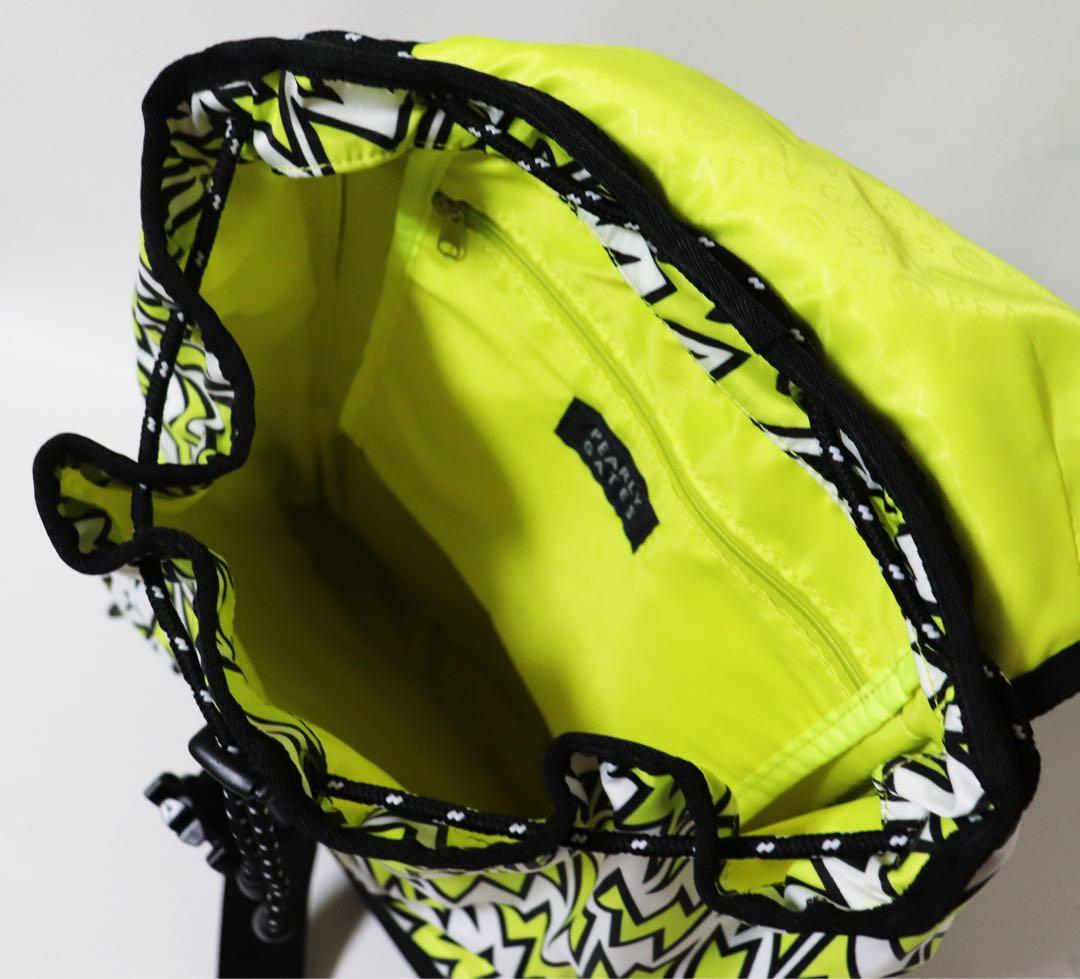 《パーリーゲイツ》新品 ユニセックス ハードエレキ柄リュック バックパック