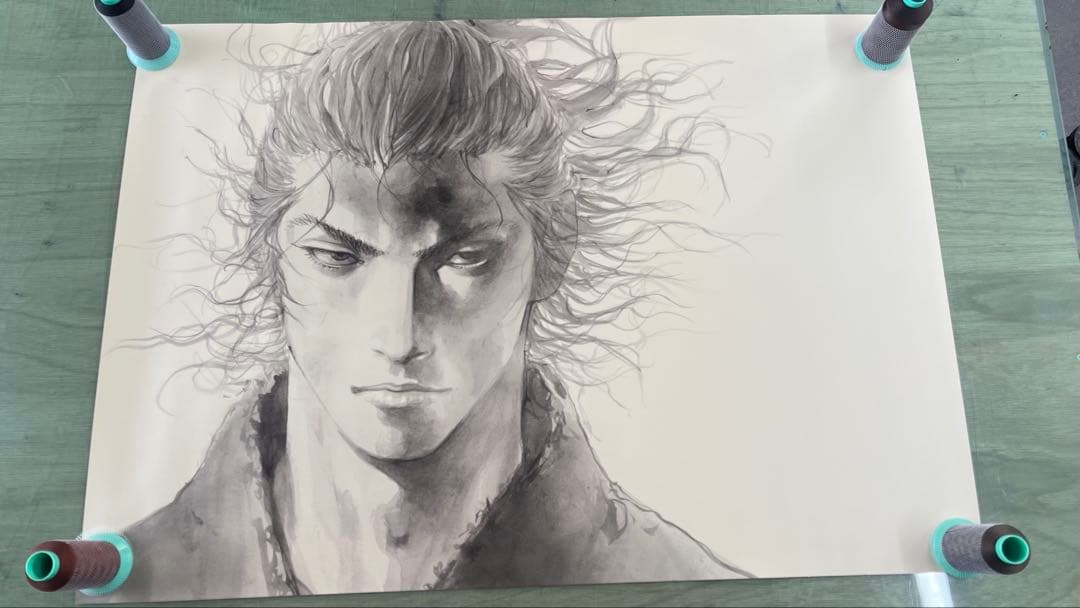 バガボンド 最後のマンガ展 宮本武蔵B1ポスター 送料込み - メルカリ