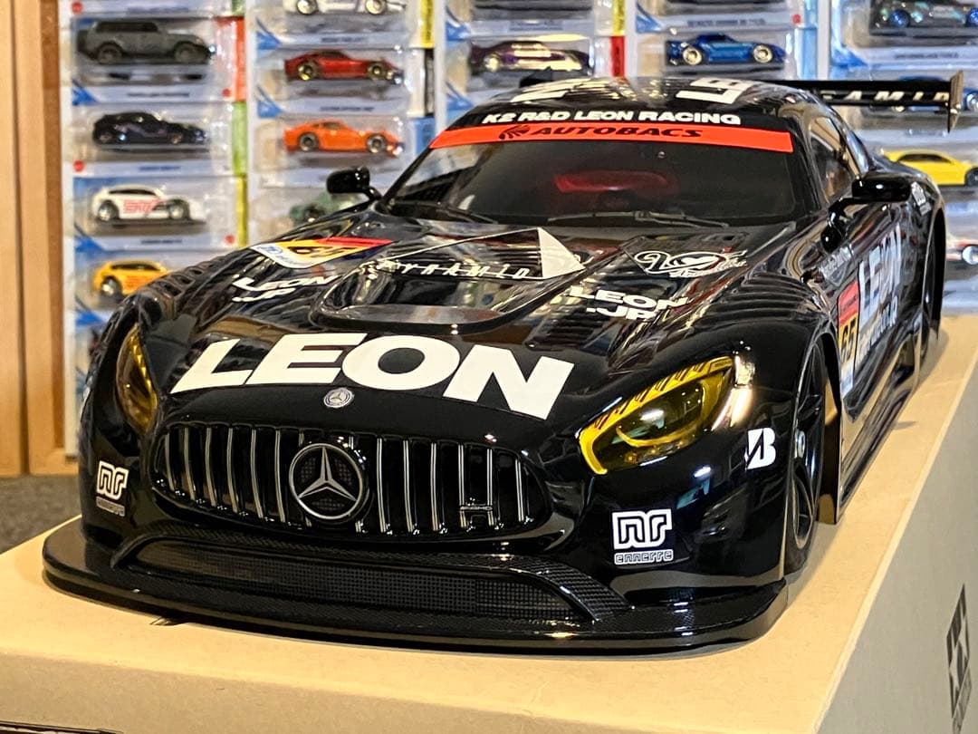 タミヤ ラジコン RC MERCEDES-AMG GT3 塗装済 スペアボディ黒 - メルカリ