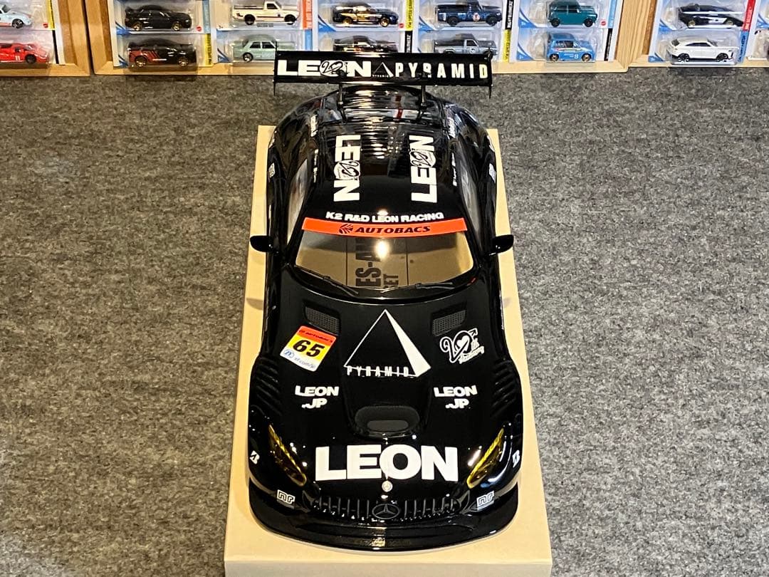 タミヤ ラジコン RC MERCEDES-AMG GT3 塗装済 スペアボディ黒 - メルカリ