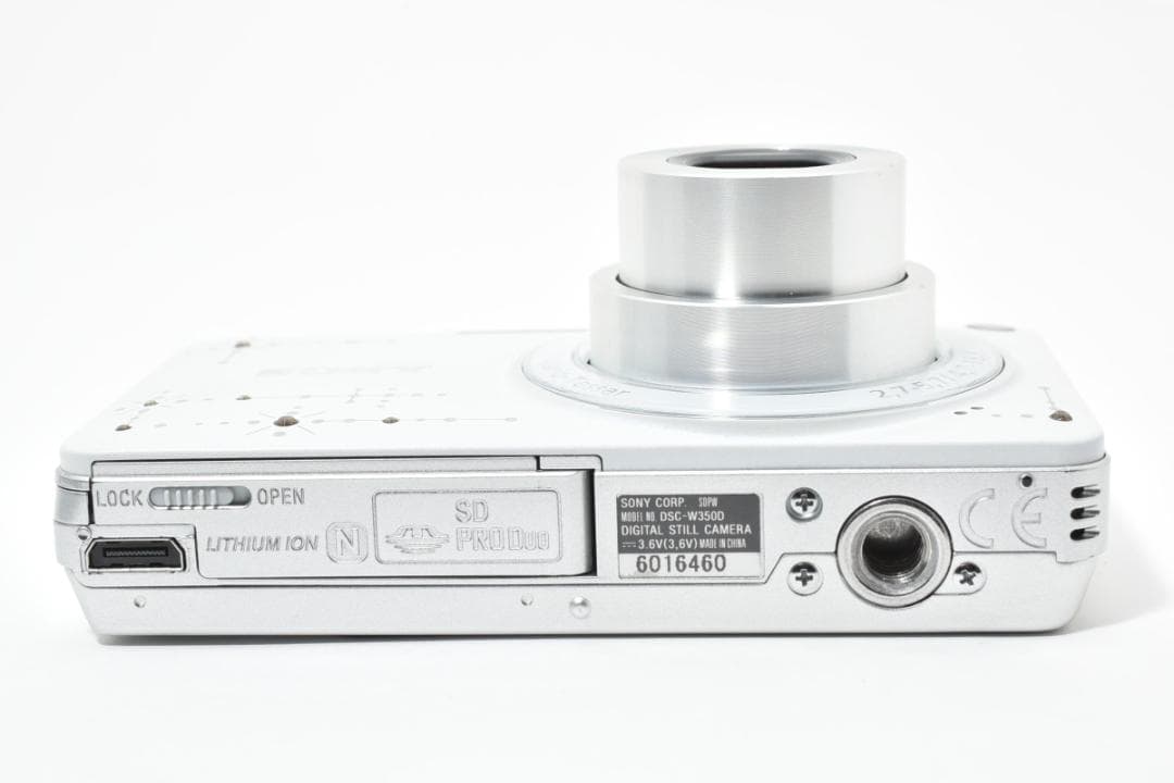 《 希少カラー 》 ソニー　SONY Cyber-shot DSC-W350D
