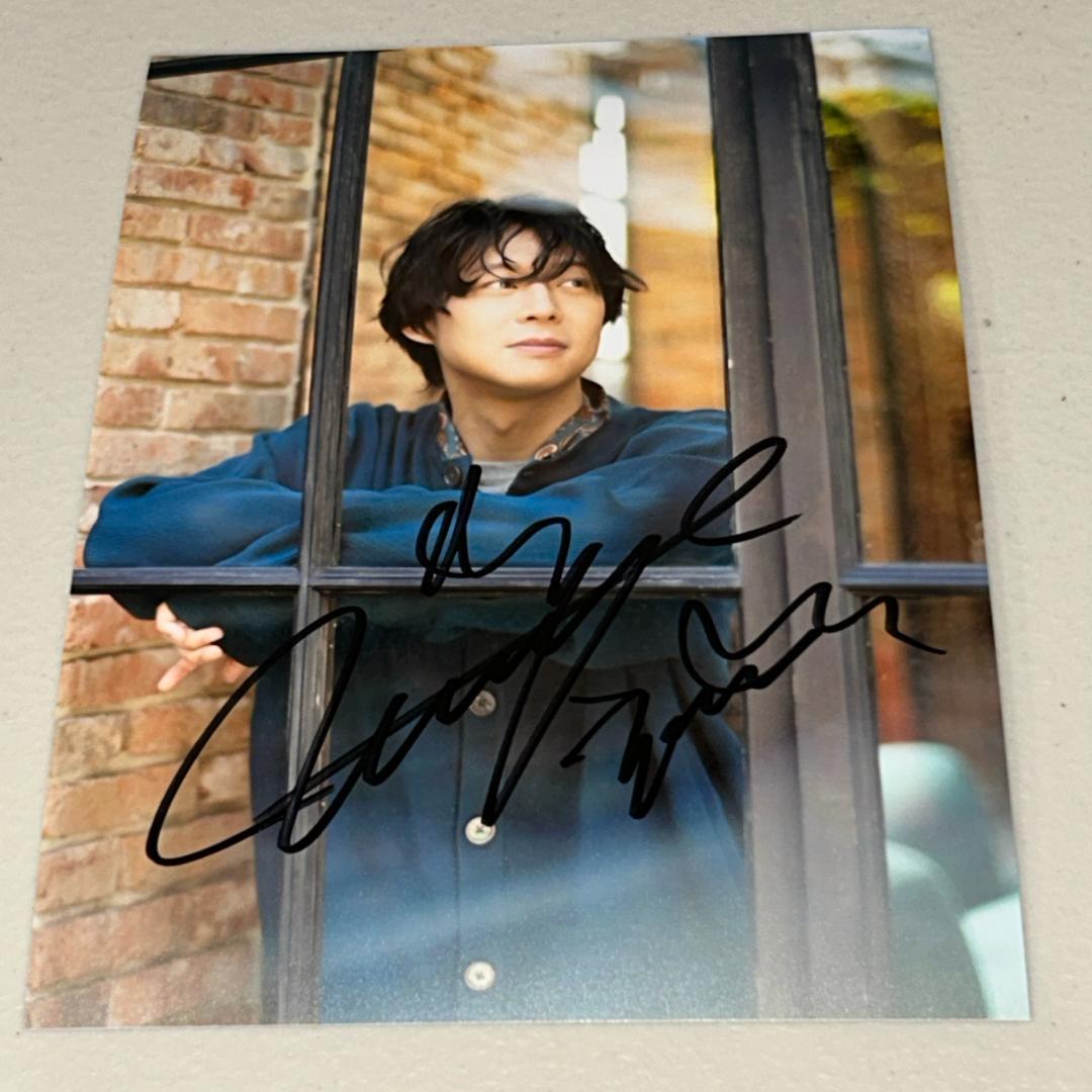 パク・ユチョン 直筆サイン 2Lサイズ スチール写真 - メルカリ