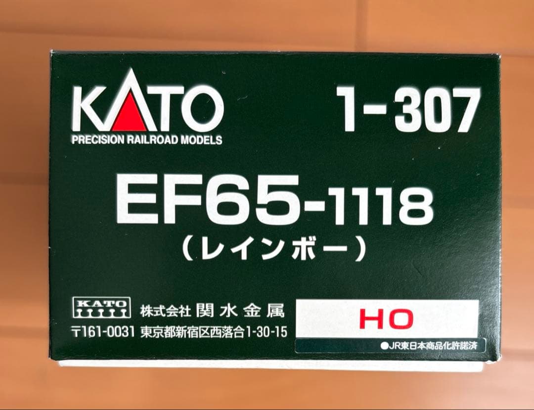 KATO EF65 1118 レインボー 1-307