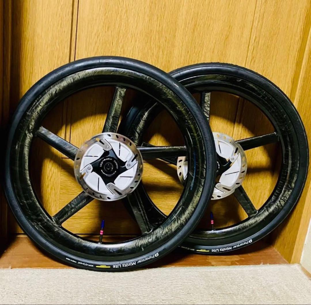 ⭕️美車 TERN AMP F1 アンプF1 ミニベロ カスタム カーボンホイール