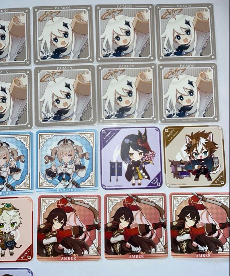 原神 スイパラ 原神焼き GIGO コースター 47枚 まとめ売り