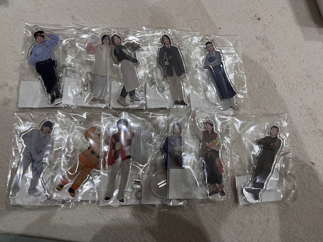 フルコンプ「ライラック」アクリルキーホルダー全15種類セット ミセス アクスタ