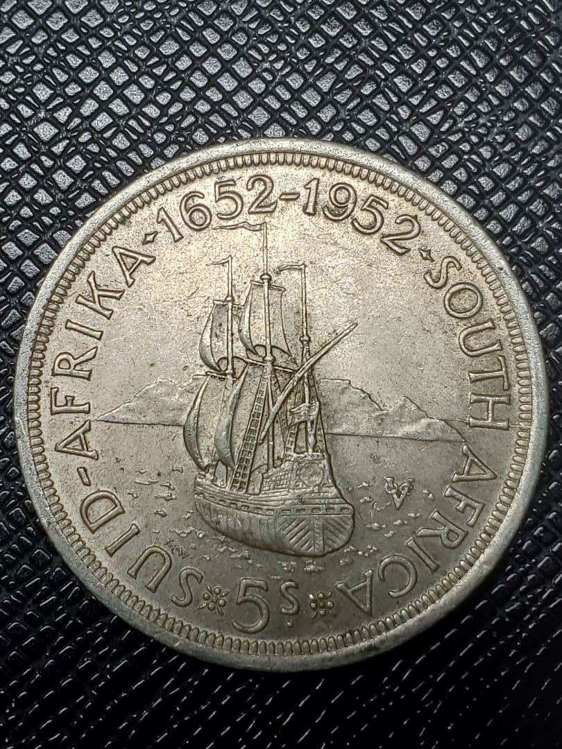 1963. 銀貨 1652年-1952年 南アフリカ 5シリング - メルカリ