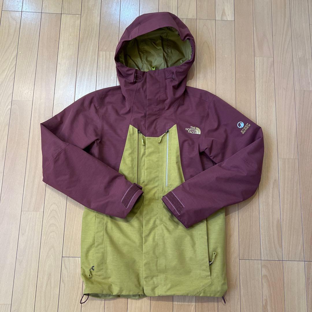 ワケあり ノースフェイス スキーウェア スノボウェア セットアップ
