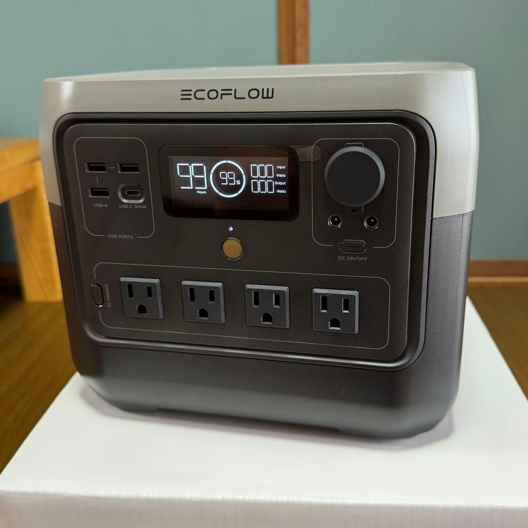 【使用少ない】ECOFLOW  2 PRO ポータブル電源【車内使用】 EcoFlow RIVER 2 Pro ユーザーマニュアル