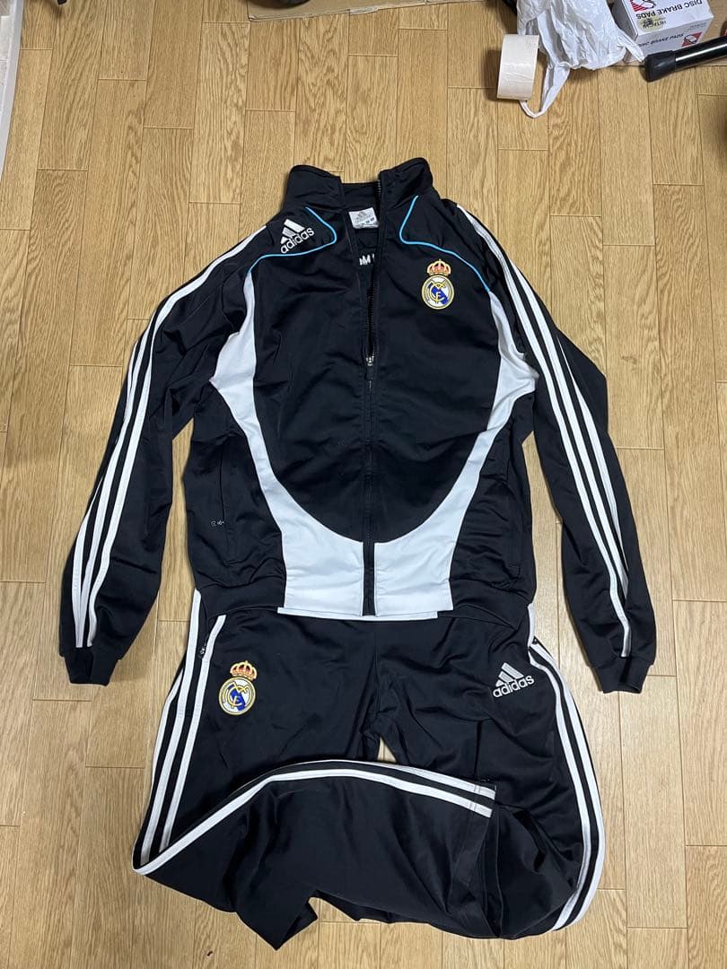 adidas レアルマドリード トラックジャケット 上下 セットアップ