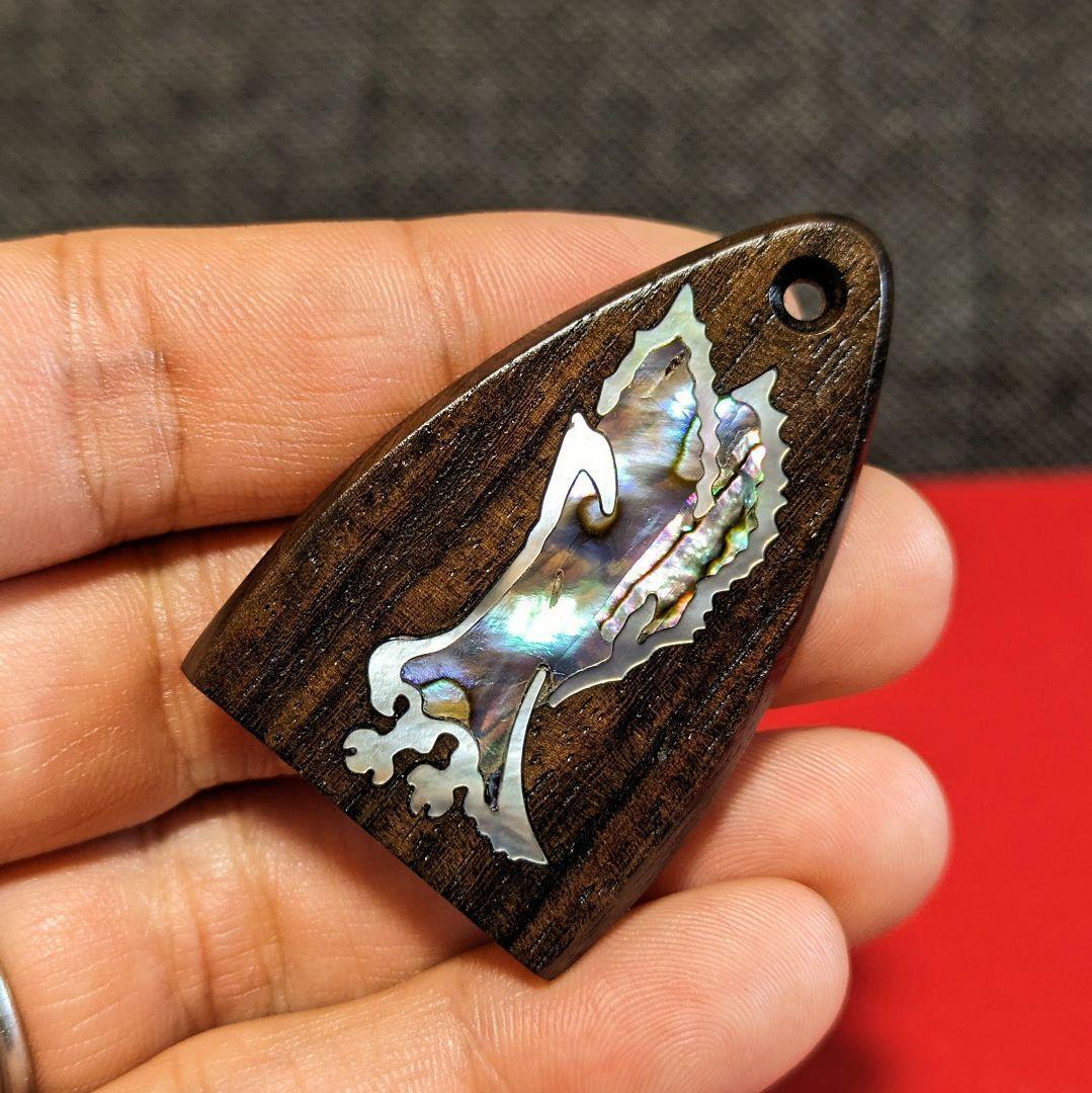 PRS ローズウッド製 フレームドイーグル トラスロッドカバー USIRNSS