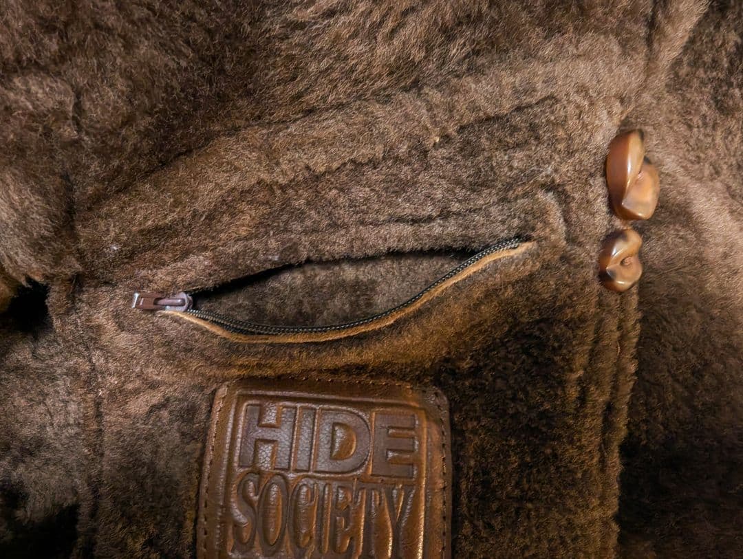 希少品】HIDE SOCIETY CANADA シープスキンコート カナダ製 2026年最新