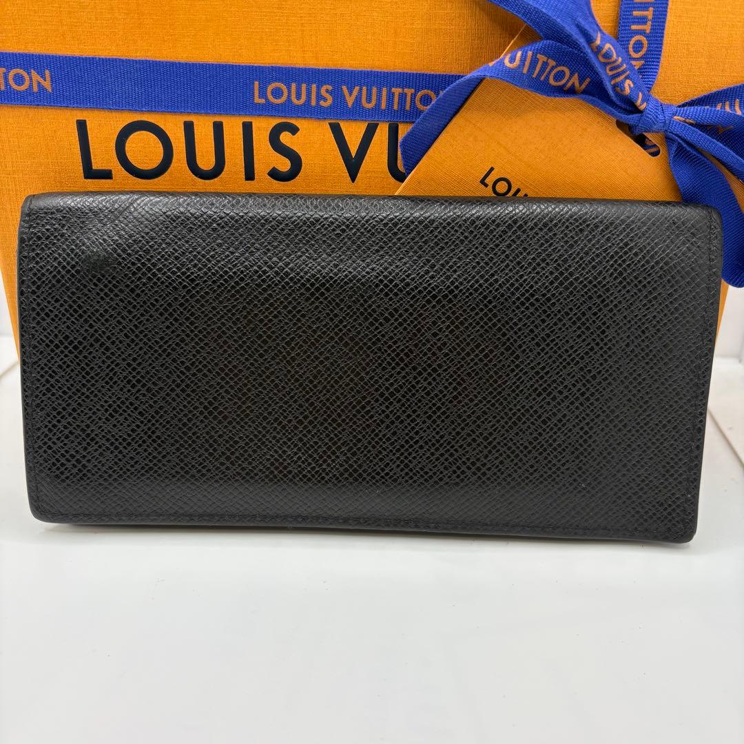 ルイヴィトン✨タイガ ポルトフォイユ アレクサンドルNM 長財布 黒