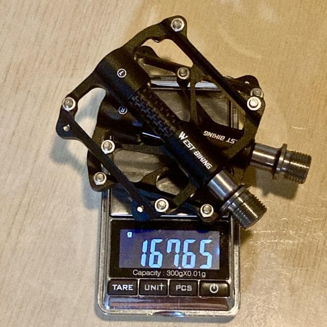 超軽量167gチタン軸/カーボンチューブ　ペダル Aceoffix 超軽量QRペダルの弱点は アダプター | re:codec blog