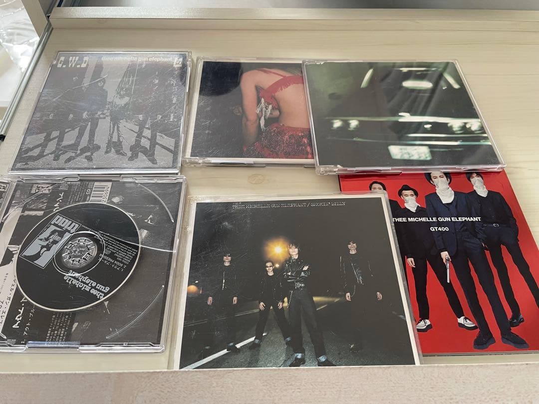 チバユウスケ アベフトシ ミッシェル 直筆サイン ＋ポスター、雑誌、CD