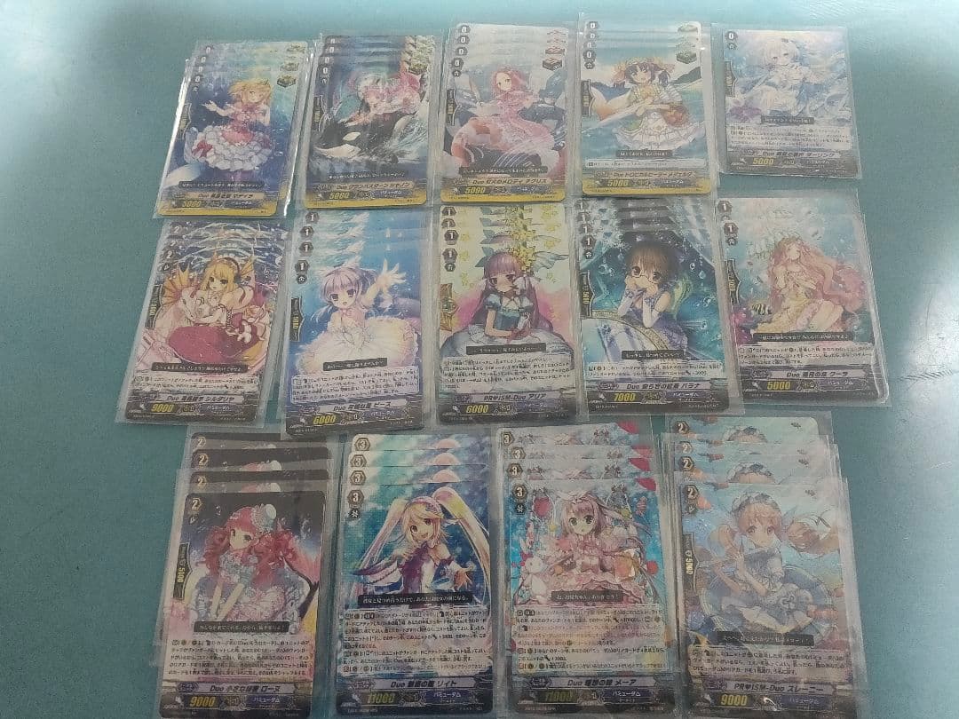 Duo 魅惑の瞳 リィト デッキ Duo 理想の妹 メーア ヴァンガード 白