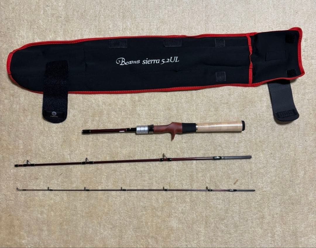 【新品未使用】　フィッシュマン　ビームス　シエラ　5.2UL ラングラー ホイールタイヤ エクストリームJ XJ04