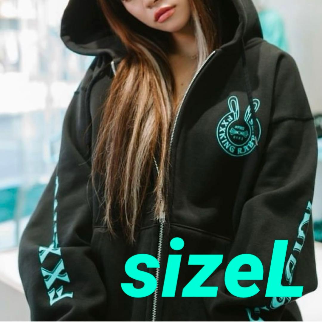 FR2月桃 完売 パーカー クロムハーツ 新品 黒 sizeL 沖縄 フーディー